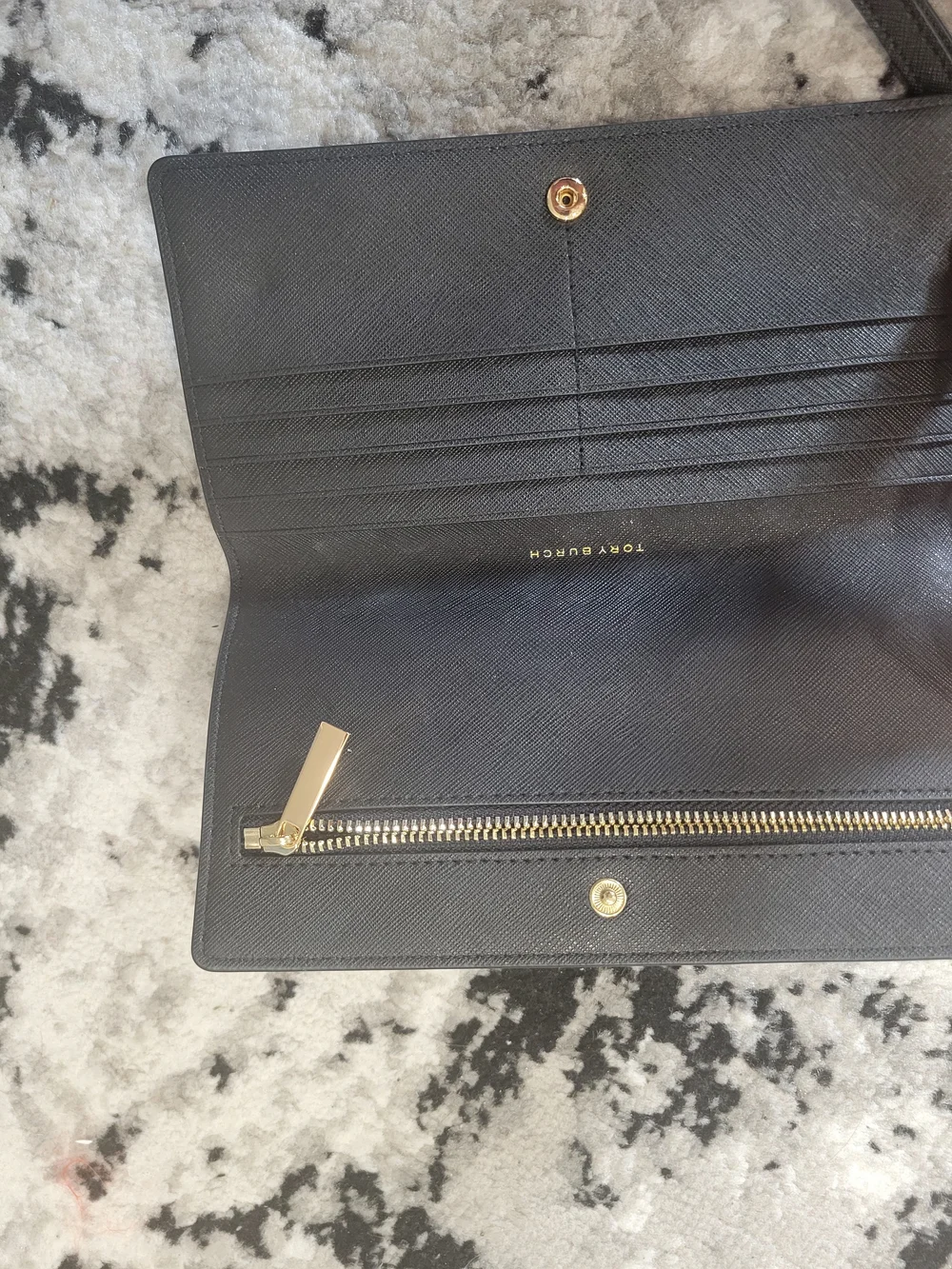 Tory Burch saffiano leather